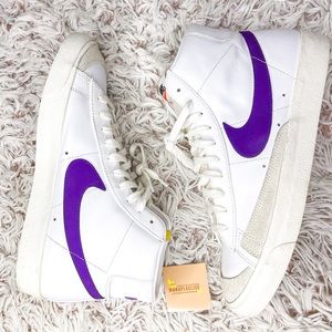 Nike Blazer Mid 77 Vintage White Voltage Purple
